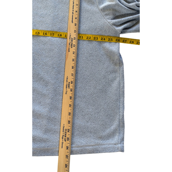 Westbound II Women's Plush Jacket, Full Zip, Scoop Neck, Light Blue, Size 2X - Picture 5 of 6